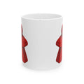 Red Meeple Coffee Mug | Board Game Lover Gift | Tabletop Gamer Mug | Funny Meeple Gaming Cup
