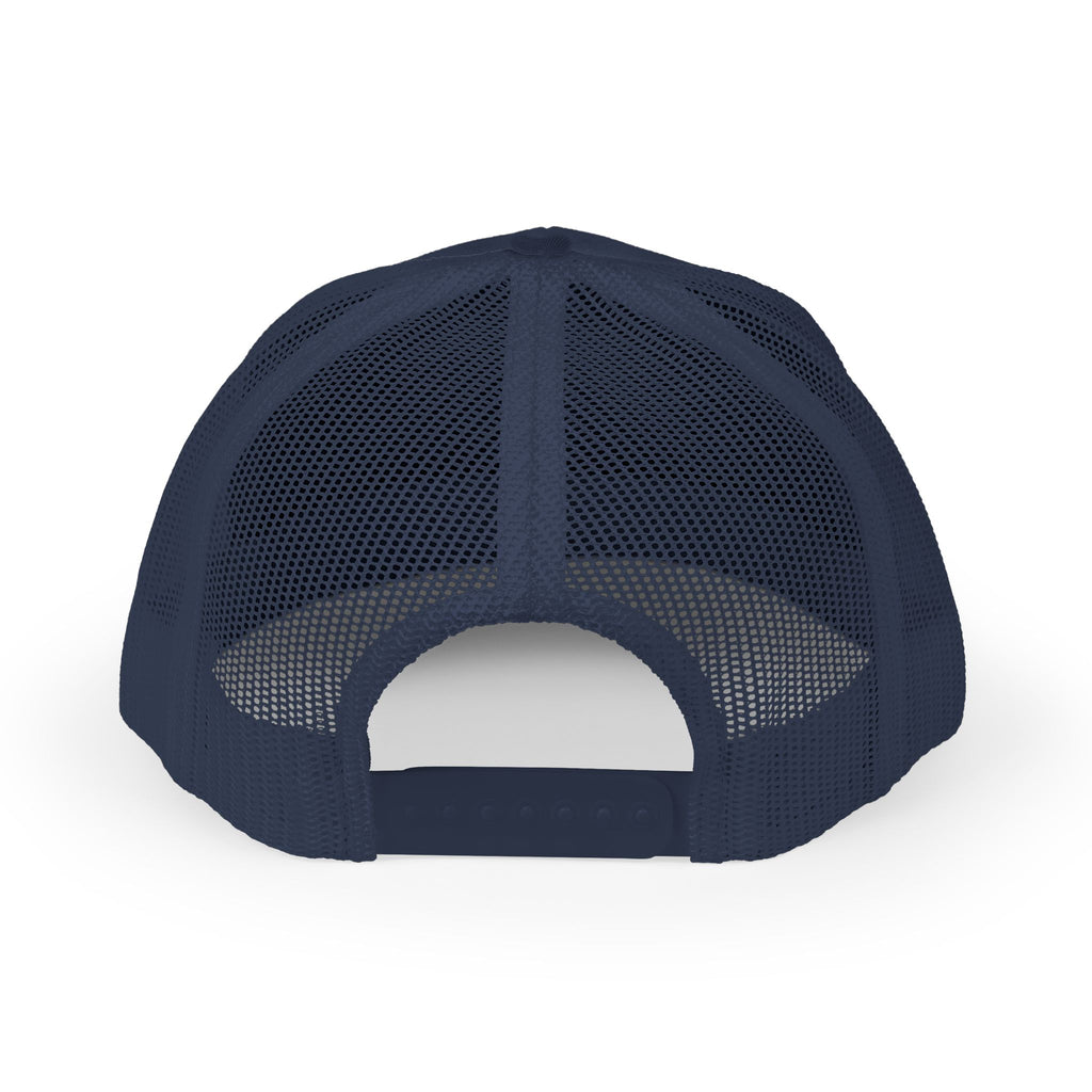 Durable Retro Script Snapback Trucker Cap