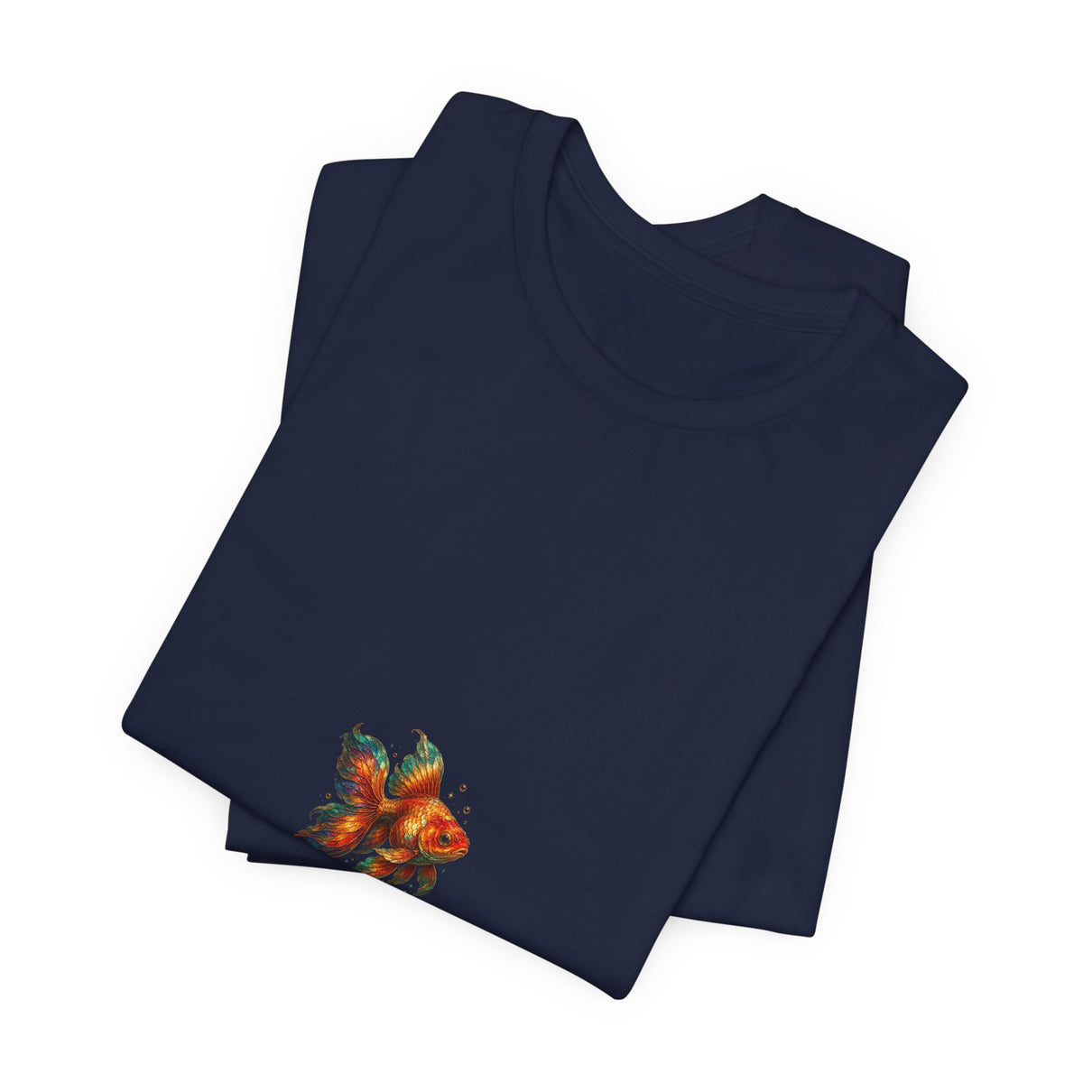 Goldfish Love T‑Shirt — Colorful Koi Illustration Tee