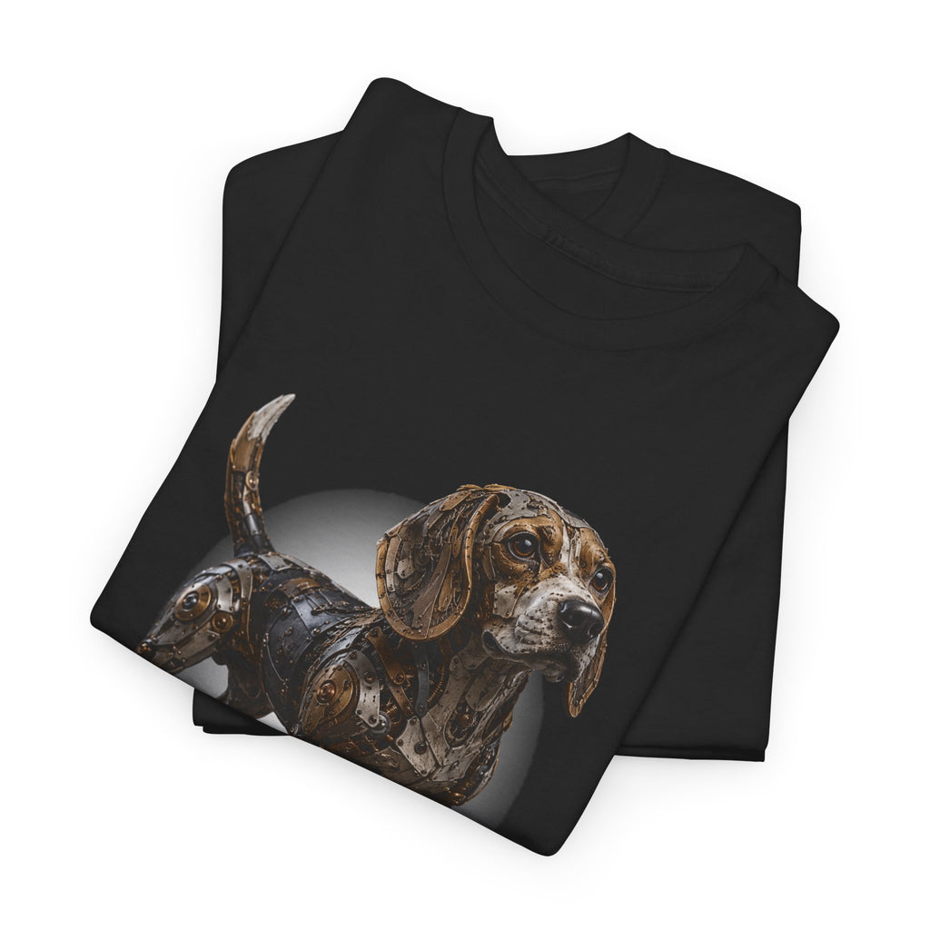 Steam Punk, Mechanical Beagle. This is an amazing Beagle shirt for the enthusiastic Beagle lover. Beagle collector.