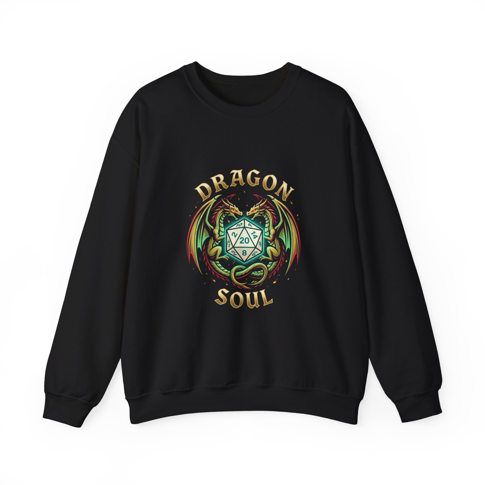 Dragon Soul Crewneck Sweatshirt | dragon, fantasy art, mythical creature