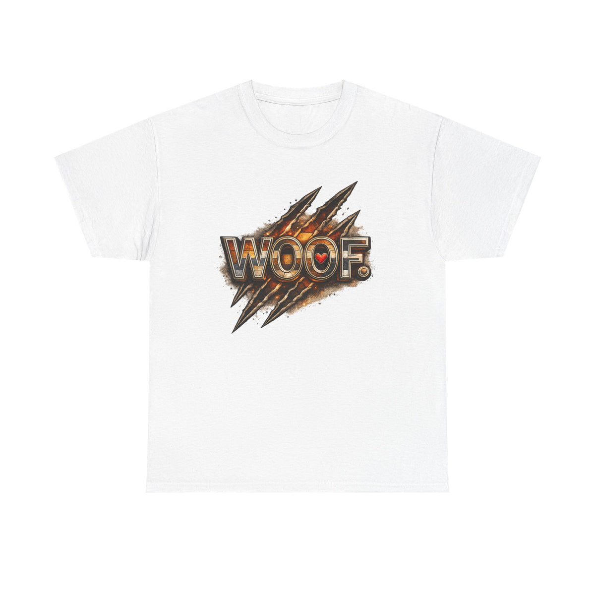 Woof Lightning T-Shirt — Bear mans WOOF t-shirt.