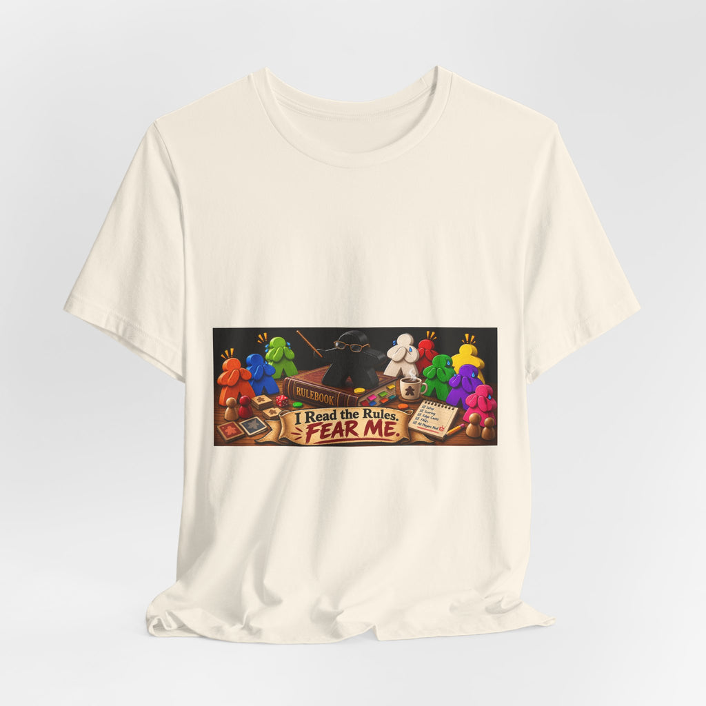 Board Game Meeples Graphic Tee — "I Used to Be Fun, Now I Fear Me"