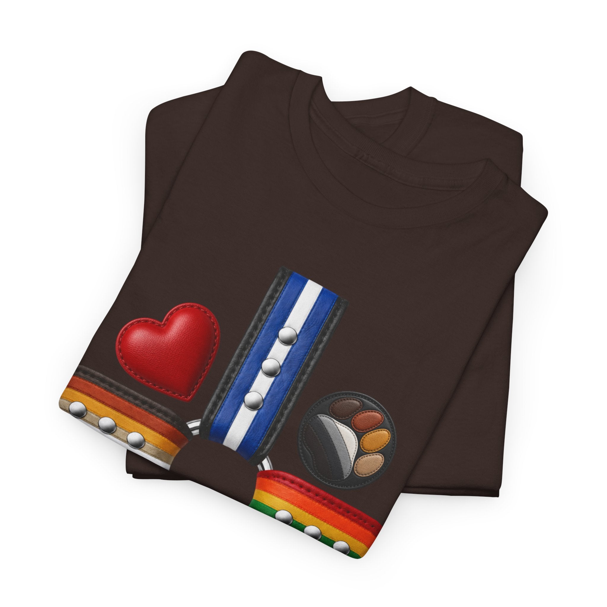 Equality Love Pride T-Shirt — Inclusive LGBTQ+ Flag Heart Design