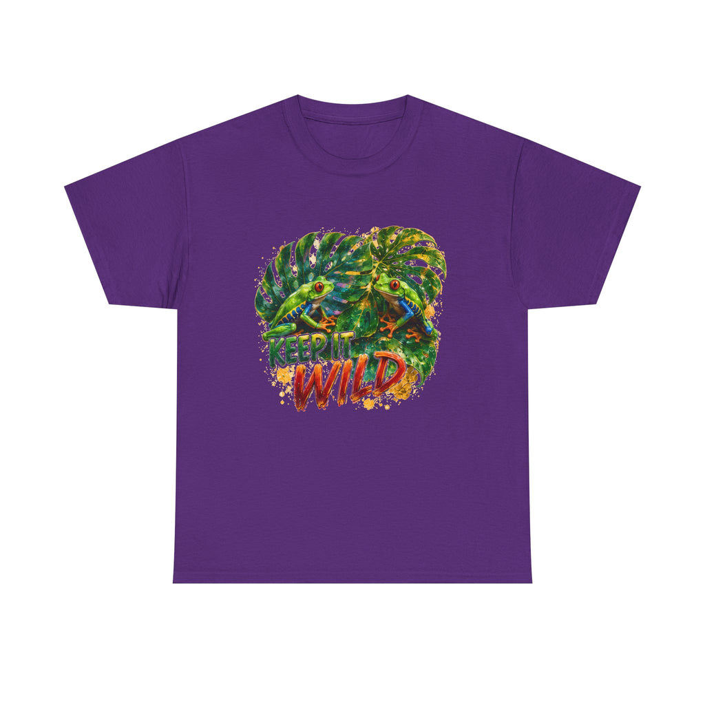 Keep It Wild T-Shirt — Tropical Monstera Graphic Tee