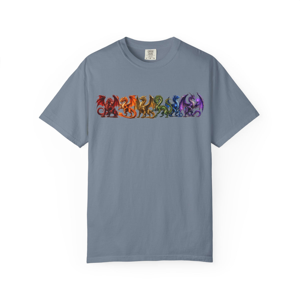 Rainbow Dragon Lineup T-Shirt