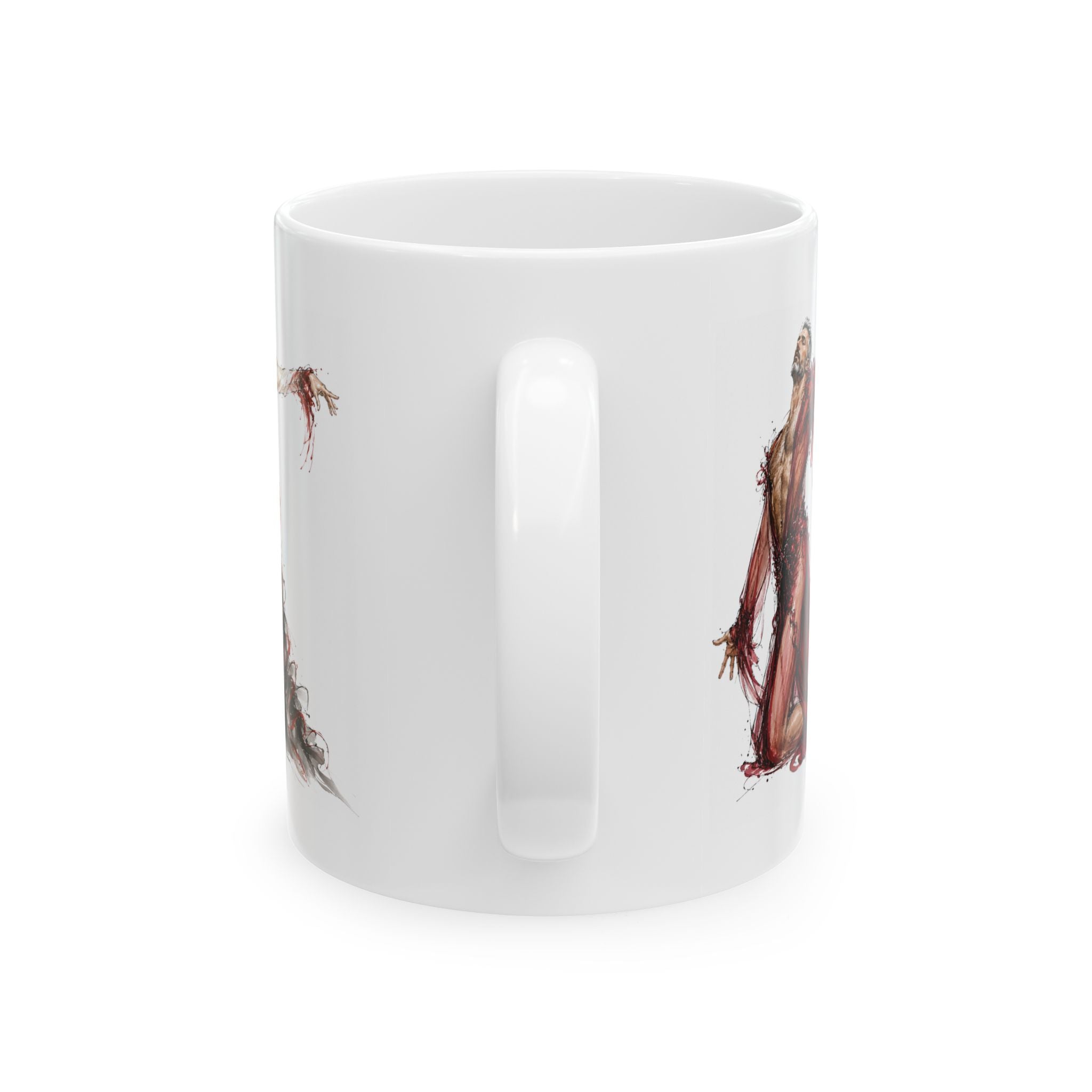 Ballet Dancers Ceramic Mug – Artistic Ballet Silhouette Coffee Cup (11oz/15oz)