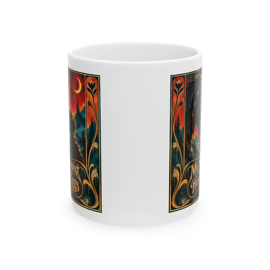 Ceramic Mug — Vintage Mystic Night Art Coffee Mug (11oz, 15oz)