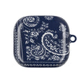 Navy Bandana AirPod Case — Classic Timeless Pattern