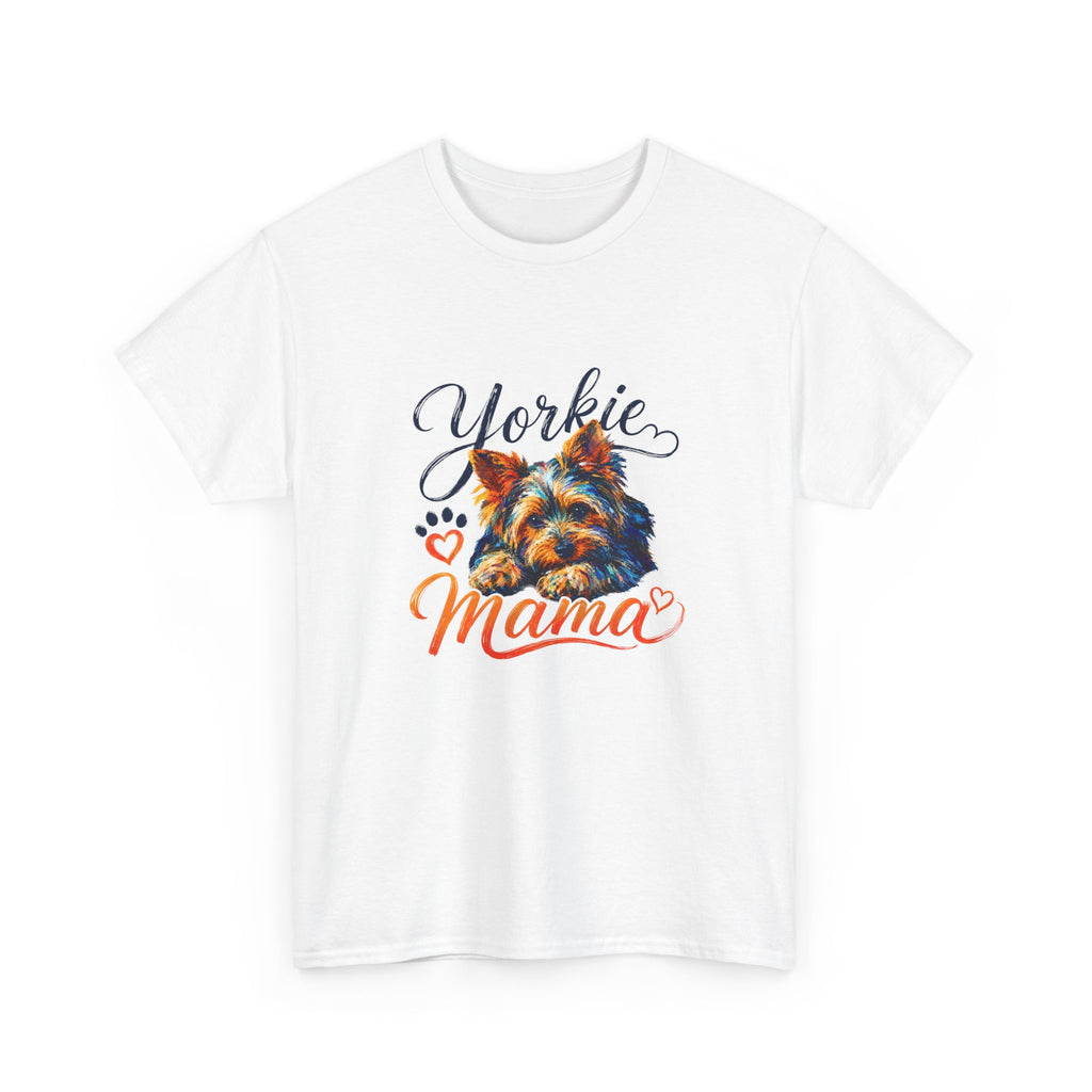 Yorkie Mama T-Shirt – Cute Yorkshire Terrier Mom Tee