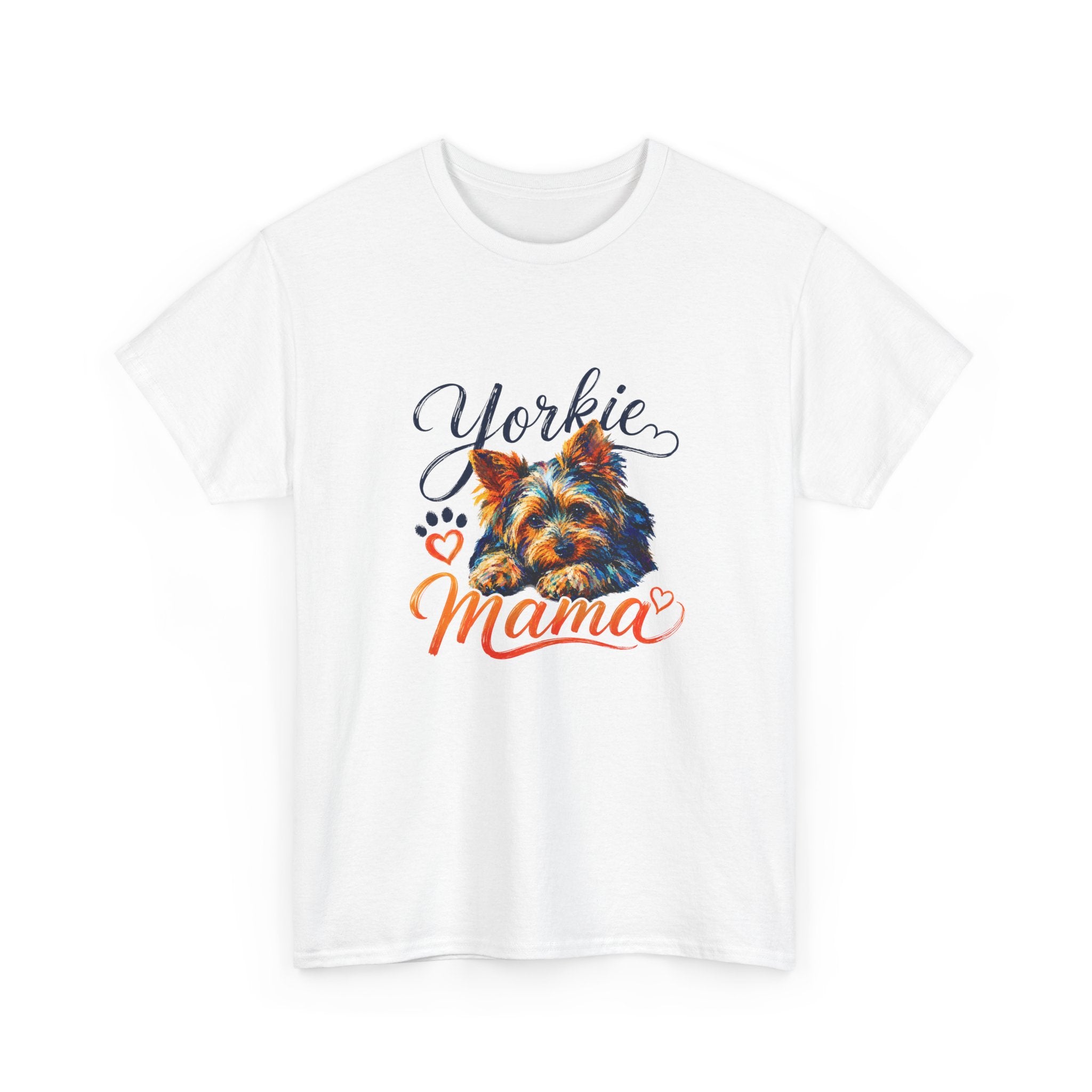 Yorkie Mama T-Shirt – Cute Yorkshire Terrier Mom Tee