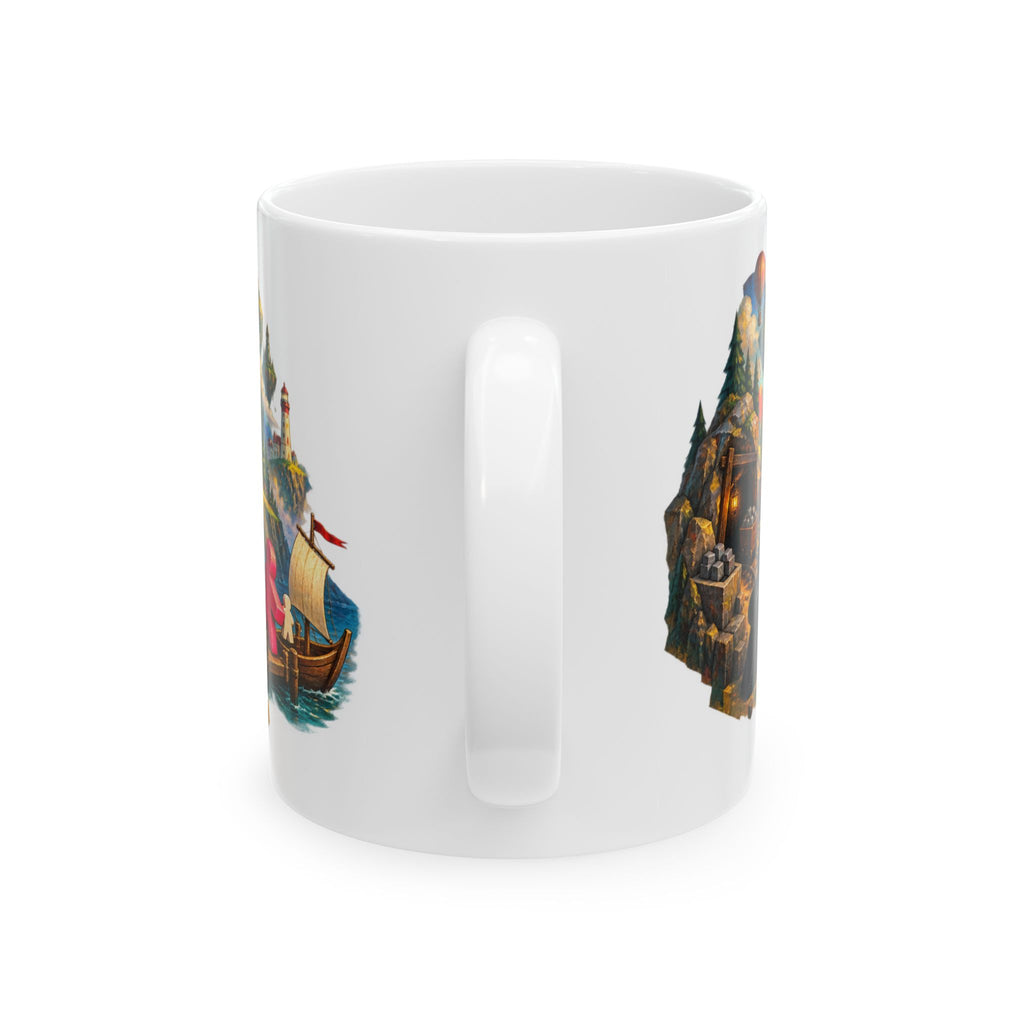 Board Game Mug — "Worker Placement? I Prefer People Placement" Ceramic Coffee Cup (11oz/15oz)