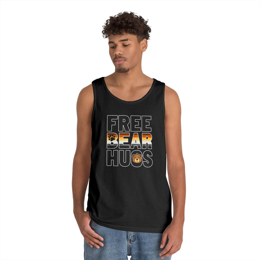 Bear Hugs Tank Top — "Easy Breezy" Bear Lover Graphic