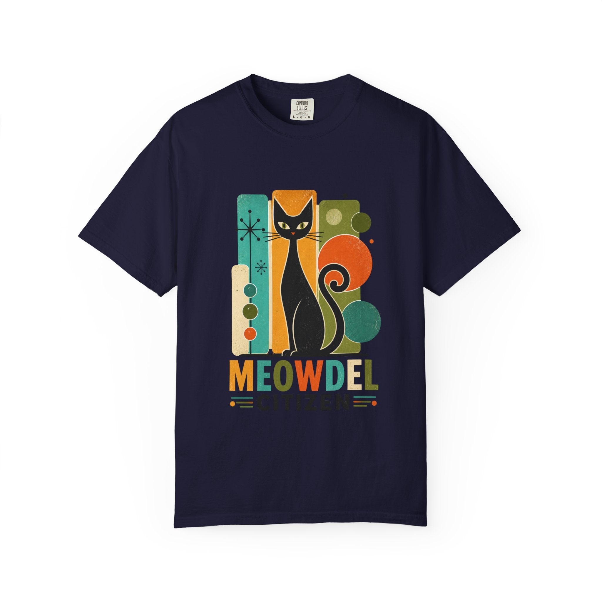 Meowdel Citizen Retro Cat T-Shirt