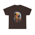 Fire and Water Yin-Yang Graphic Tee — Elemental Flames & Waves T‑Shirt