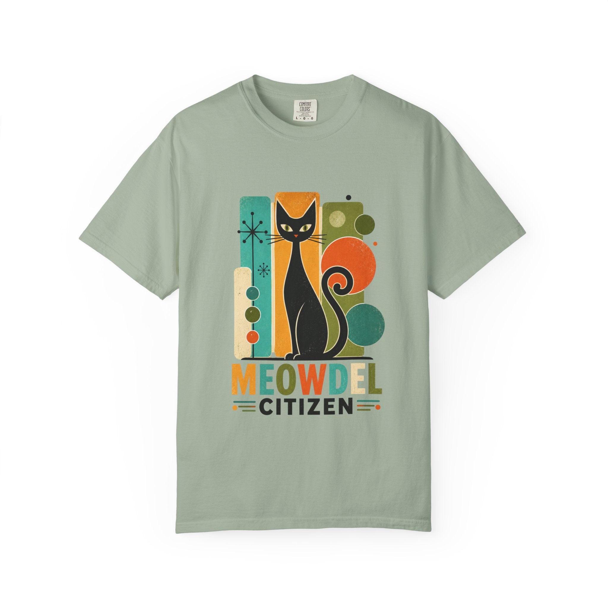 Meowdel Citizen Retro Cat T-Shirt