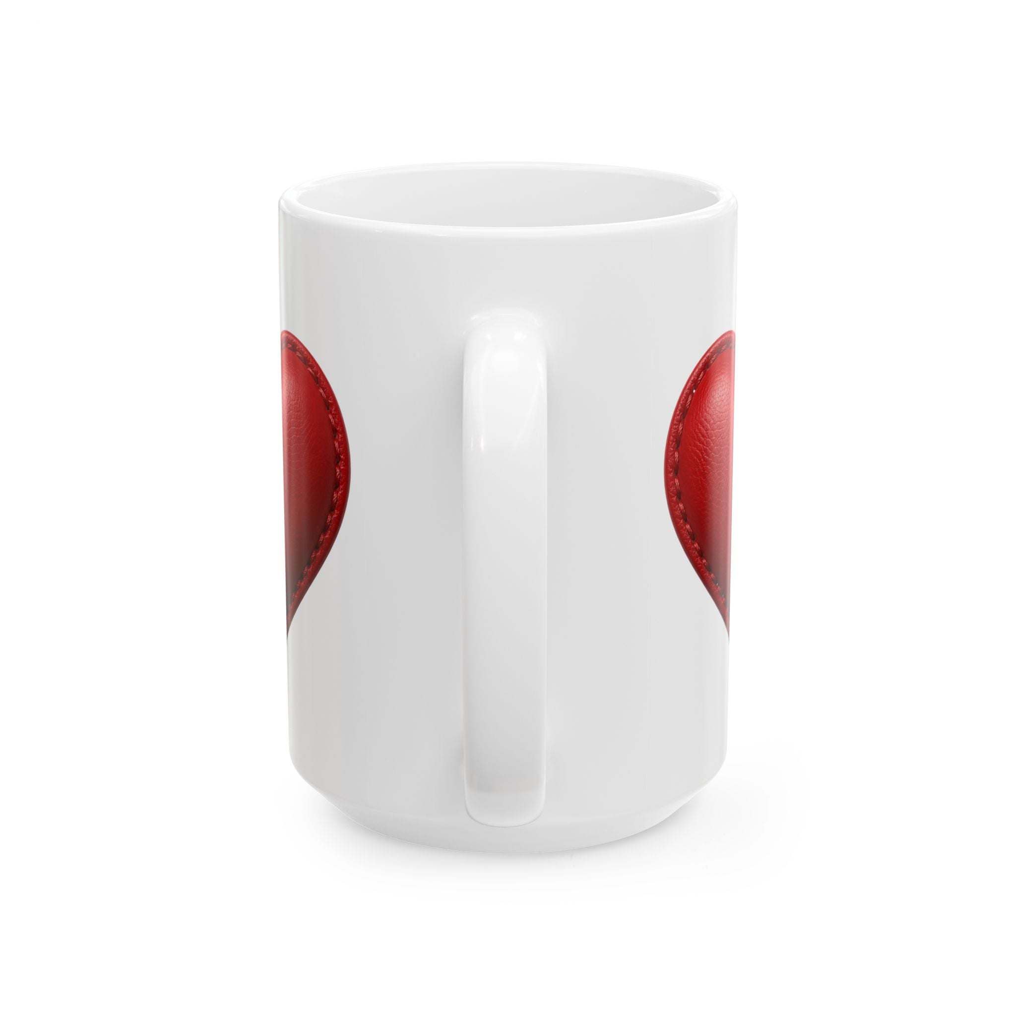 Bondage Heart Collar Mug – Kink Love Ceramic Coffee Cup (11oz/15oz)