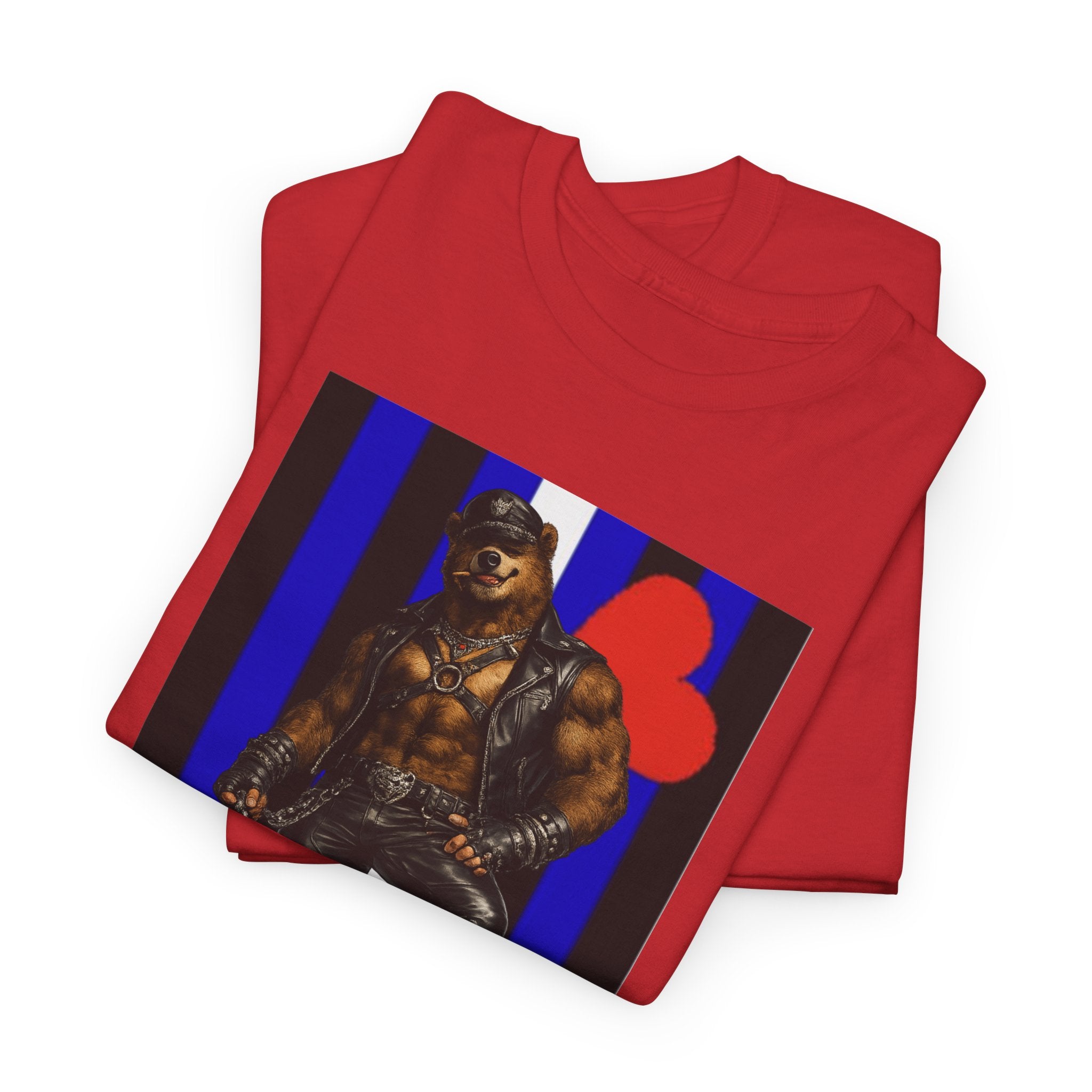 Alpha Leather Daddy T-Shirt — Pride Biker Art Tee