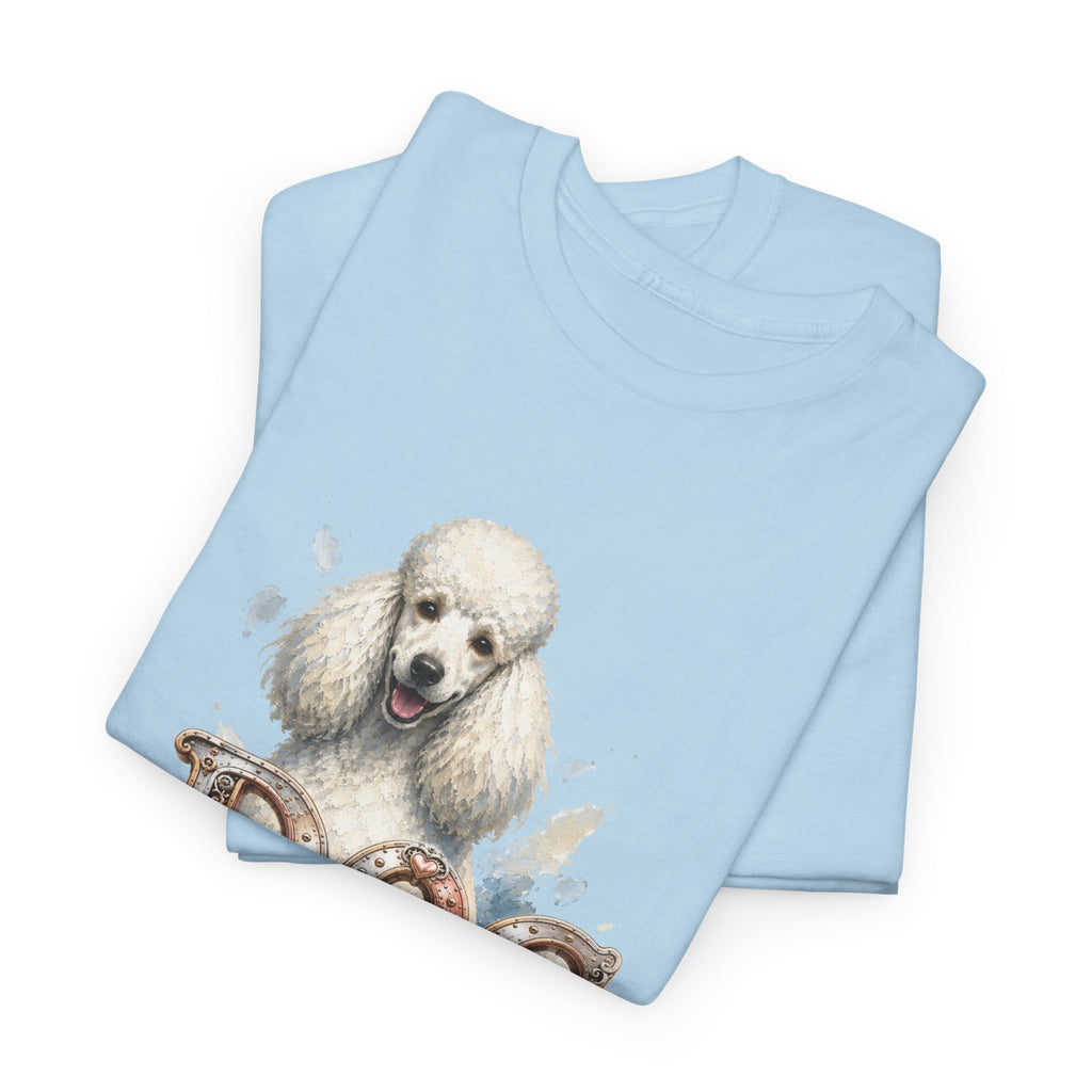 Dog Mom T‑Shirt — Cute Poodle Graphic Tee for Dog Lovers (Dog Mom!)