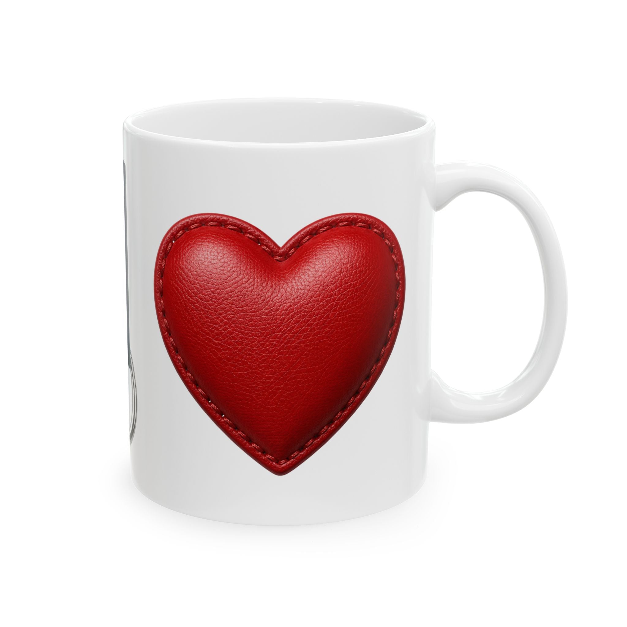 Bondage Heart Collar Mug – Kink Love Ceramic Coffee Cup (11oz/15oz)