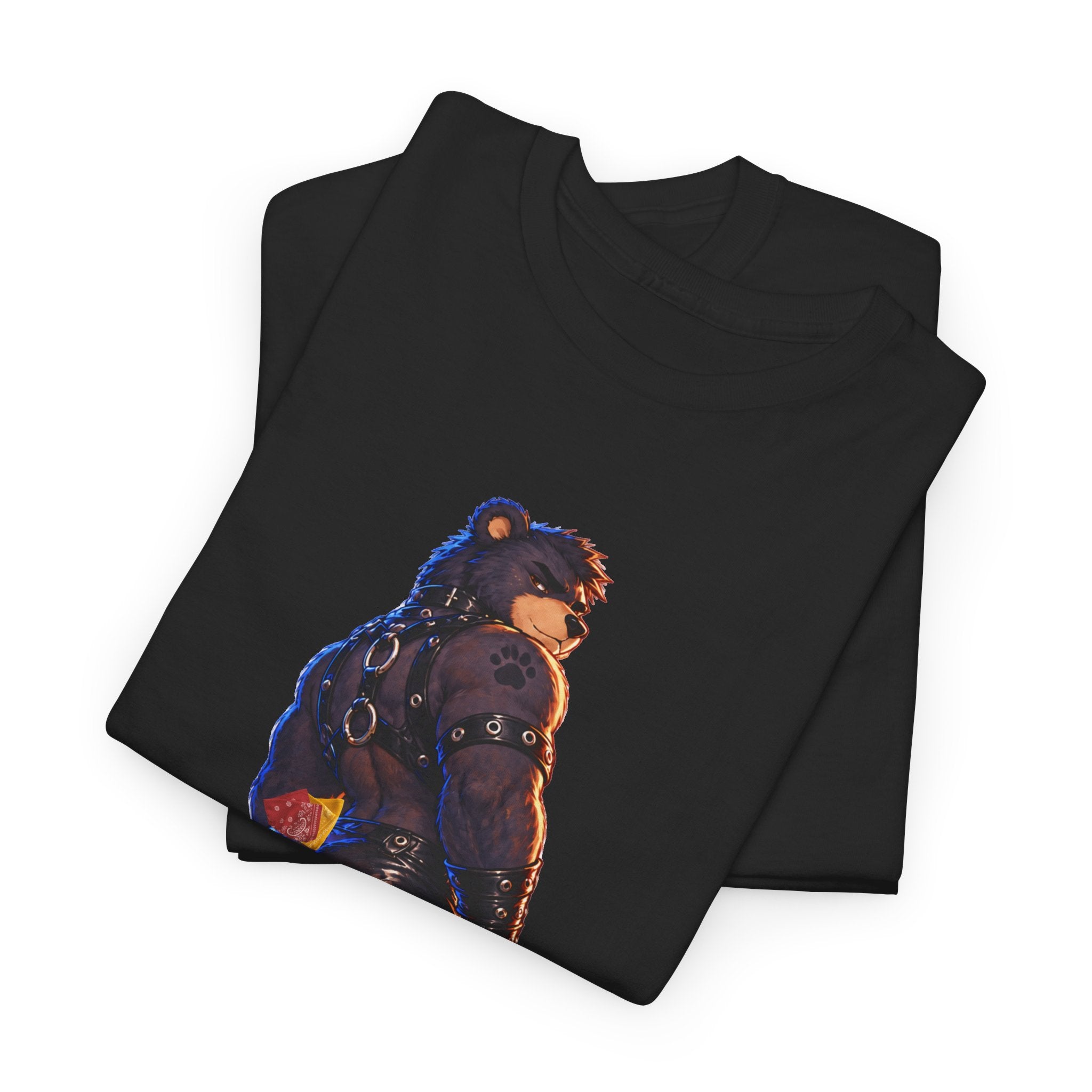 Bear Moto Graphic Tee — Retro Biker Bear T-Shirt