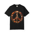 Peace Sign Autumn T‑Shirt — Harvest & Pumpkin Spice Graphic Tee