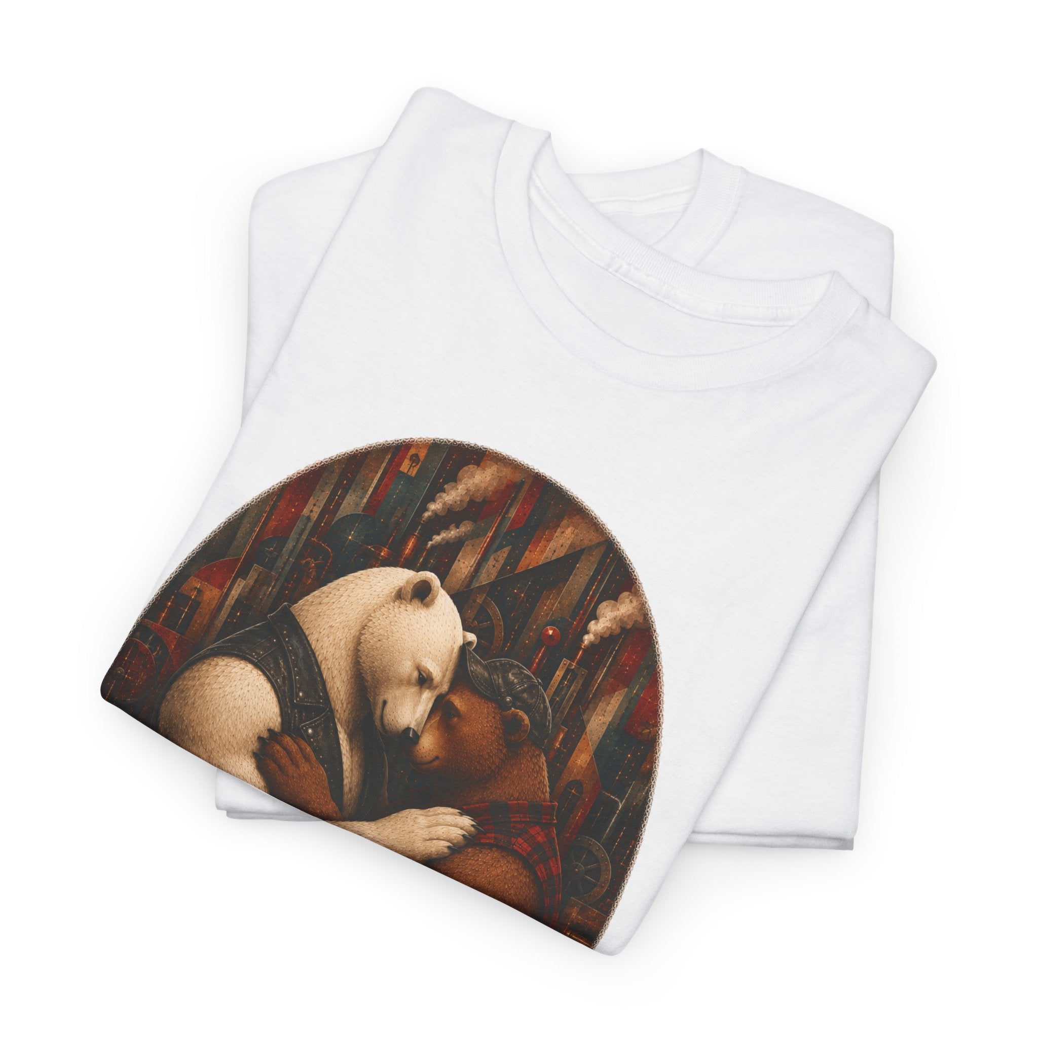 T-Shirt Gay Bear Couple Shirt, LGBTQ Bear Pride Tee, All Love Is Good Love Shirt, Bear Couple Gift for Him, Queer Bear Love T-Shirt