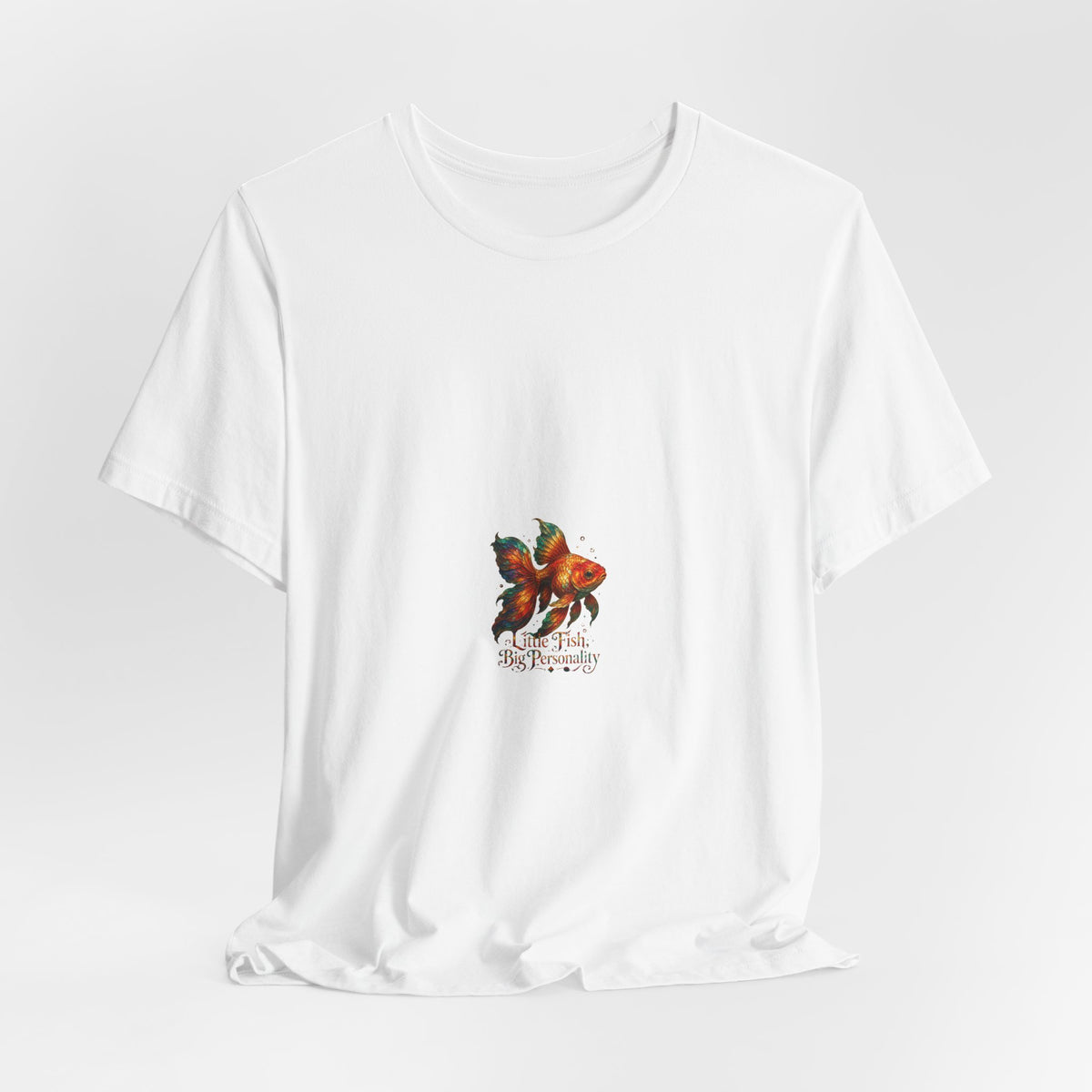 Goldfish Love T‑Shirt — Colorful Koi Illustration Tee
