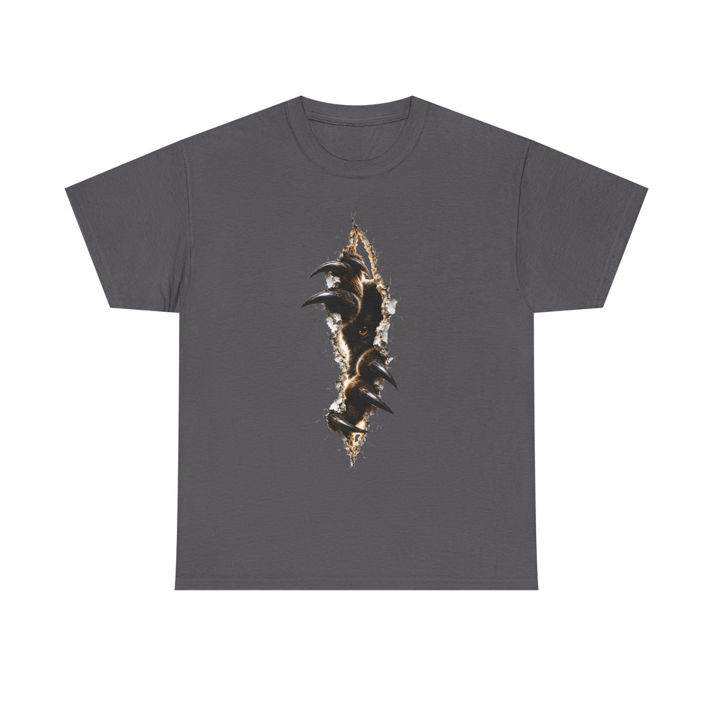 Bear Ripped Tee — Scarey Bear ripping through the shirt.Graphic T-Shirt