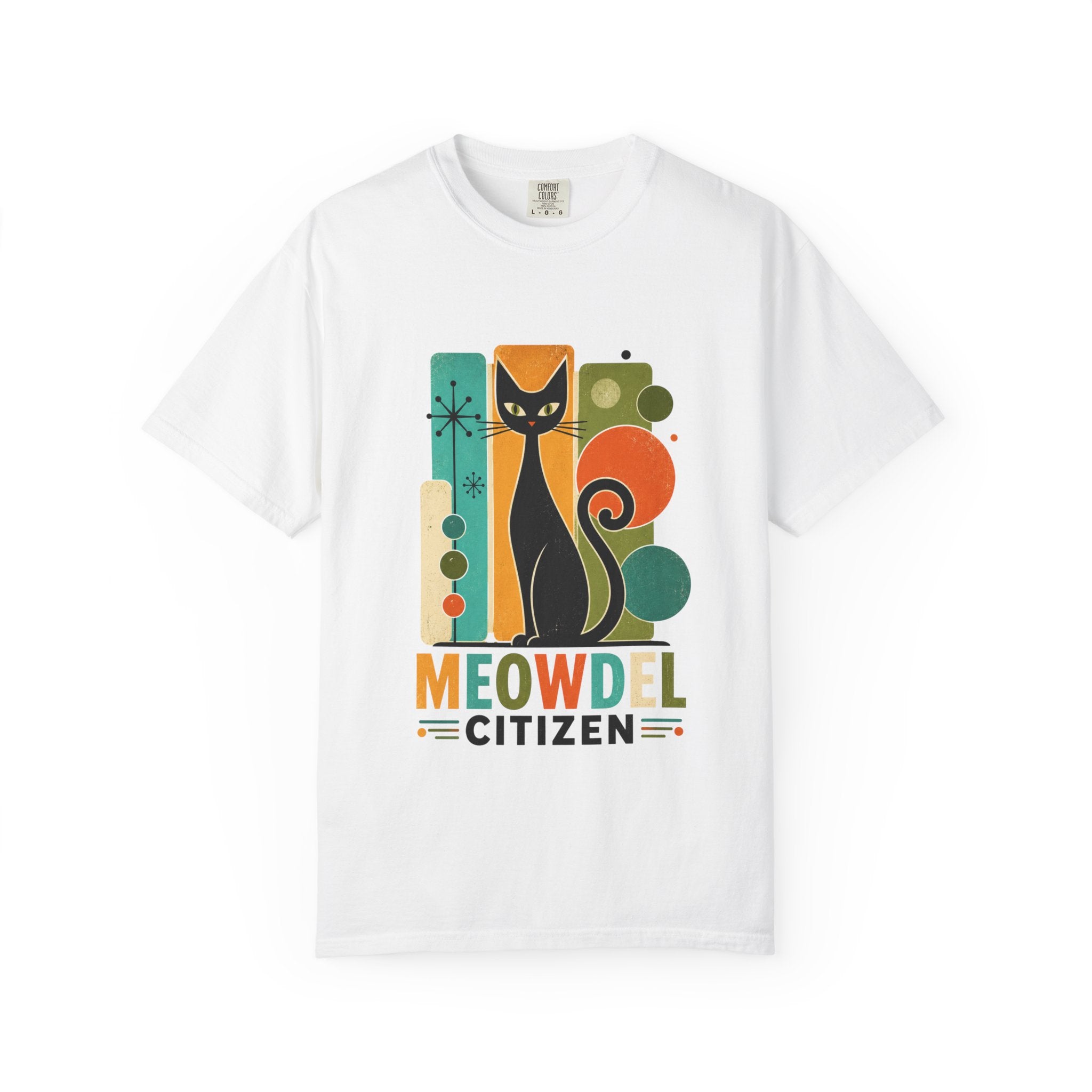 Meowdel Citizen Retro Cat T-Shirt