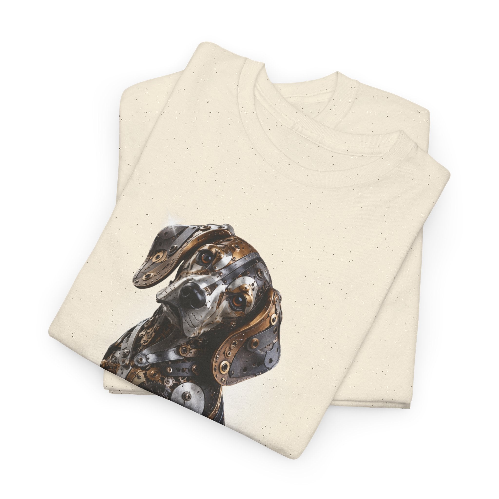 Beagle Tee – Cute Sitting Puppy Graphic T-Shirt. Beagle Puppy sitting on a trophy stand.