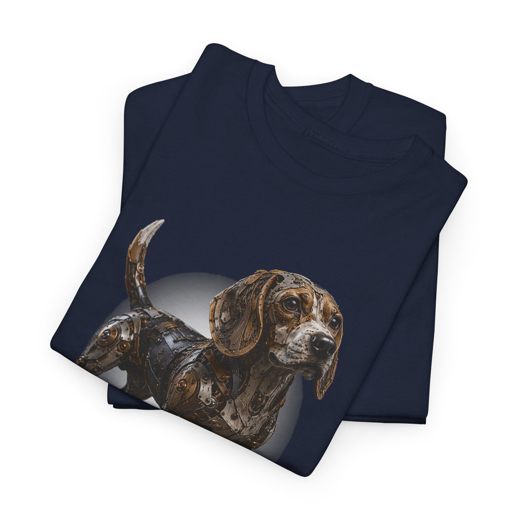 Steam Punk, Mechanical Beagle. This is an amazing Beagle shirt for the enthusiastic Beagle lover. Beagle collector.