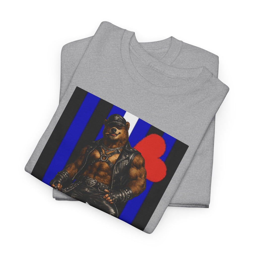 Alpha Leather Daddy T-Shirt — Pride Biker Art Tee