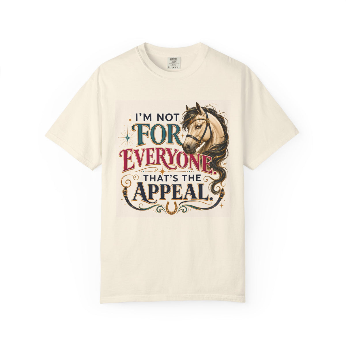 Horse Lover T-Shirt — "I'm Not For Everyone, That's The Appeal" Vintage Graphic Tee