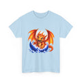 Dragon Hatchling T-Shirt — Cute Orange Baby Dragon Splash Design