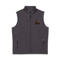 Bear Logo Soft Shell Vest — Leather Cap Bear Design