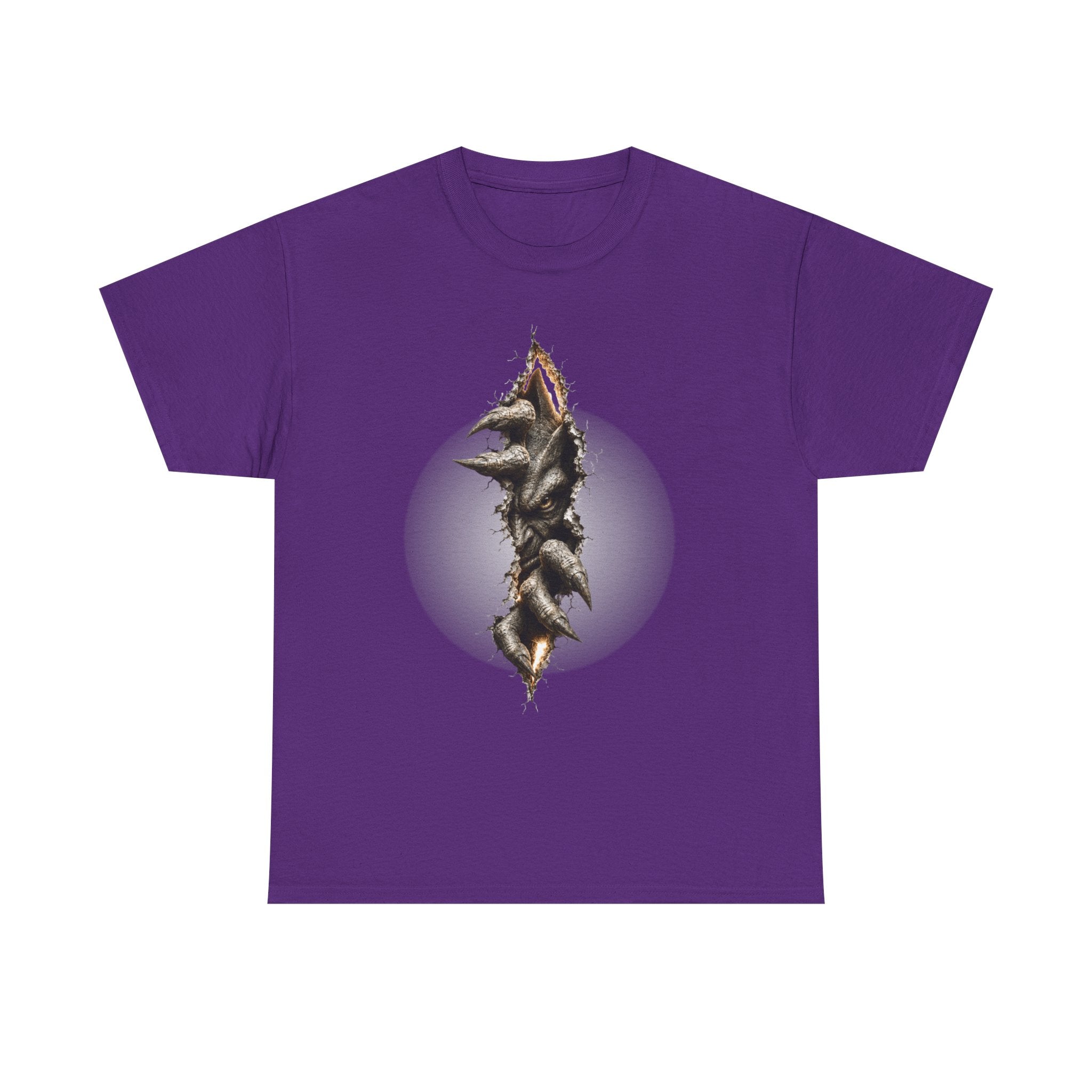 Wolf Pack Portrait Tee — Vertical Realistic Wolf Design. Beast inside breaking out.