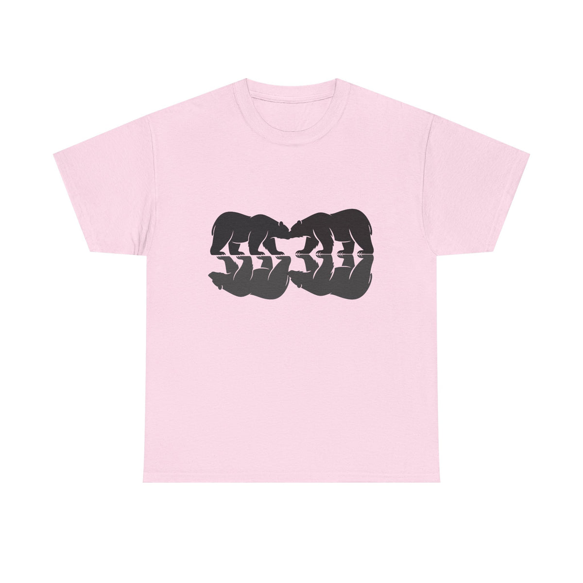 Naughty Bear Reflection Tee — Mirror Bears Graphic T-Shirt