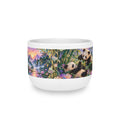 Panda Meadow Ceramic Latte Mug — 25oz Scenic Nature Coffee Cup