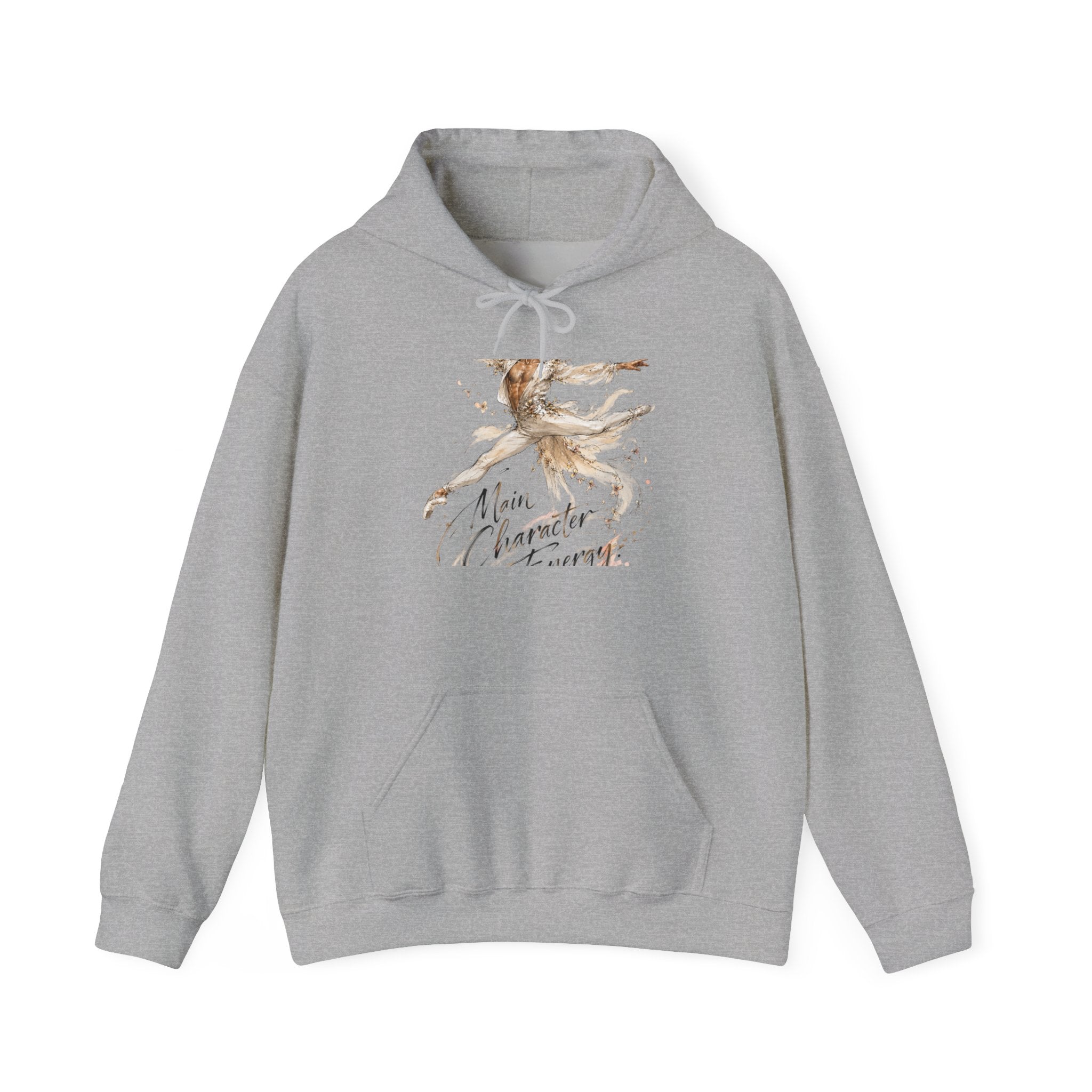 Christmas Angel Hoodie — Watercolor Angel "Merry Christmas" Holiday Sweatshirt