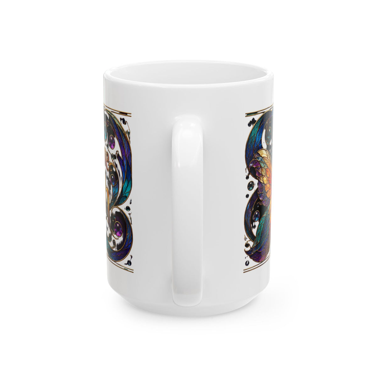 Goldfish Ceramic Mug — "Just One Goldfish" Decorative Fish Art Coffee Cup (11oz/15oz)