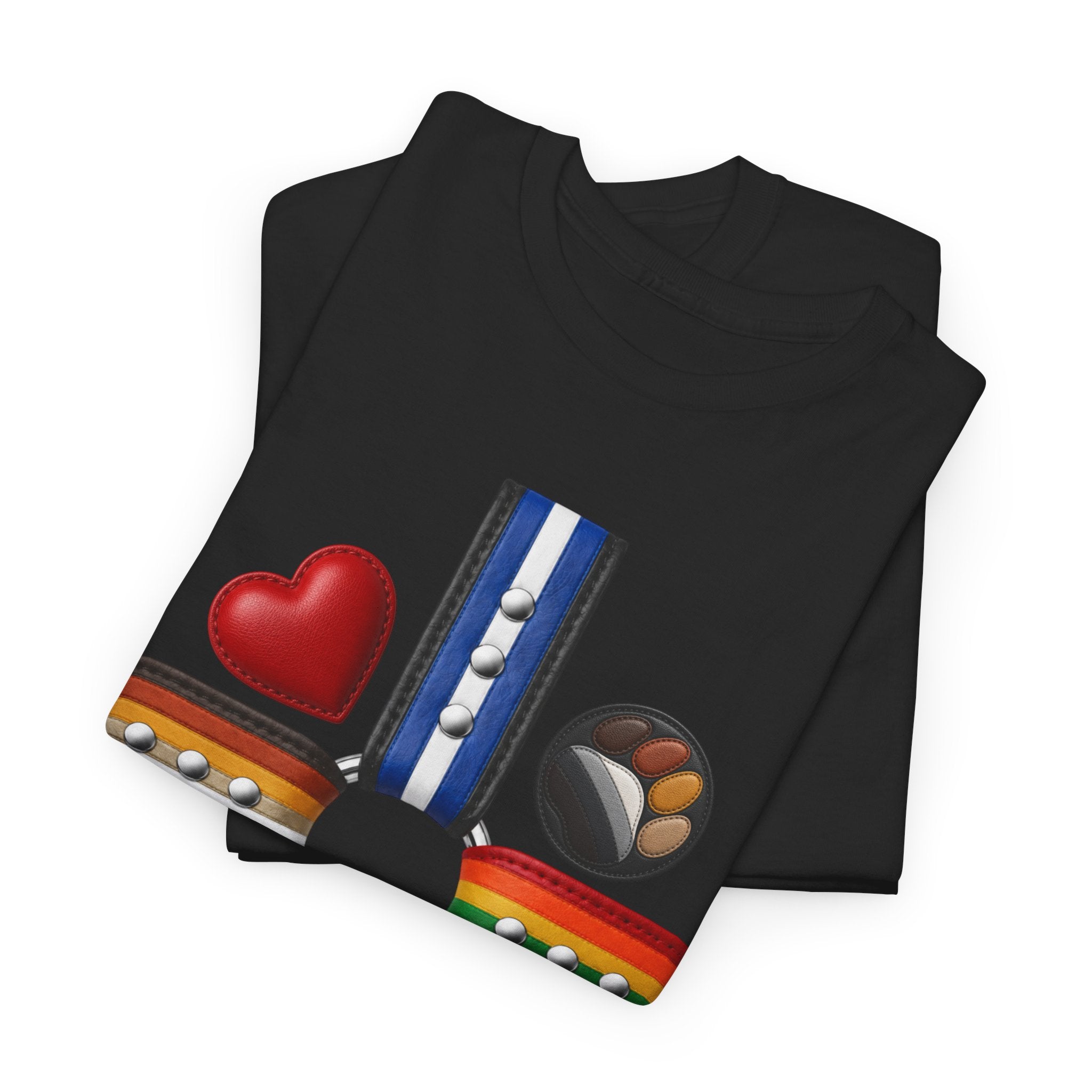 Equality Love Pride T-Shirt — Inclusive LGBTQ+ Flag Heart Design