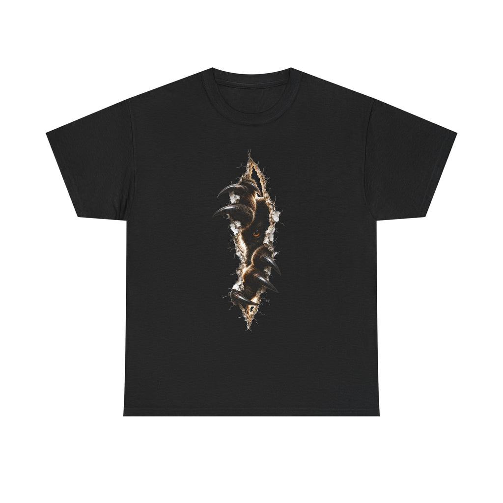 Bear Ripped Tee — Scarey Bear ripping through the shirt.Graphic T-Shirt