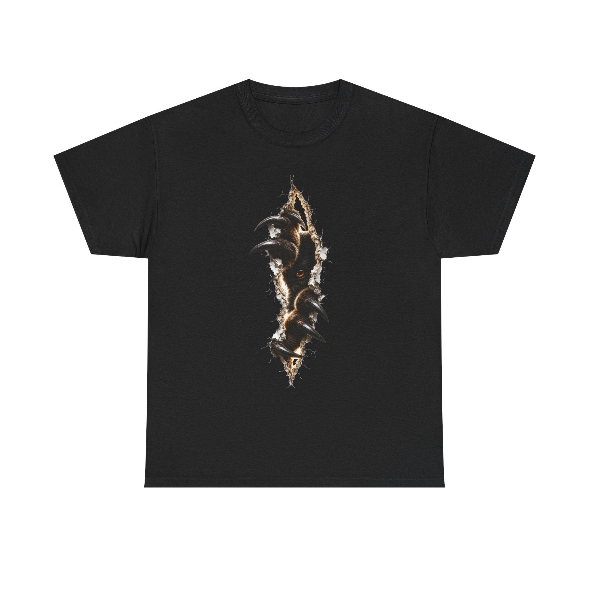 Bear Ripped Tee — Scarey Bear ripping through the shirt.Graphic T-Shirt