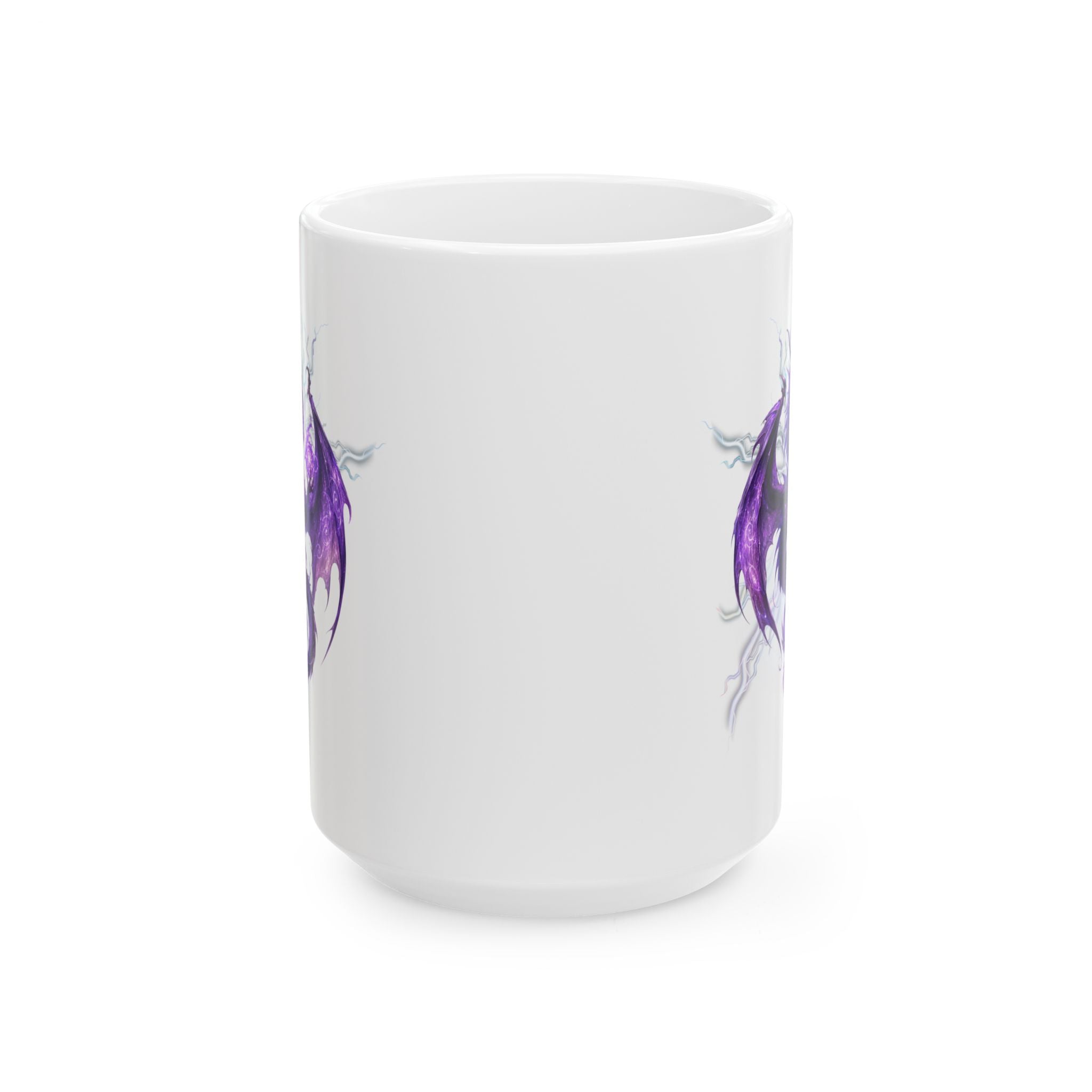 Mug — Purple Watercolor Purple Dragon. Morning Coffee Cup. Best coffe cup ever. Dragon coffee