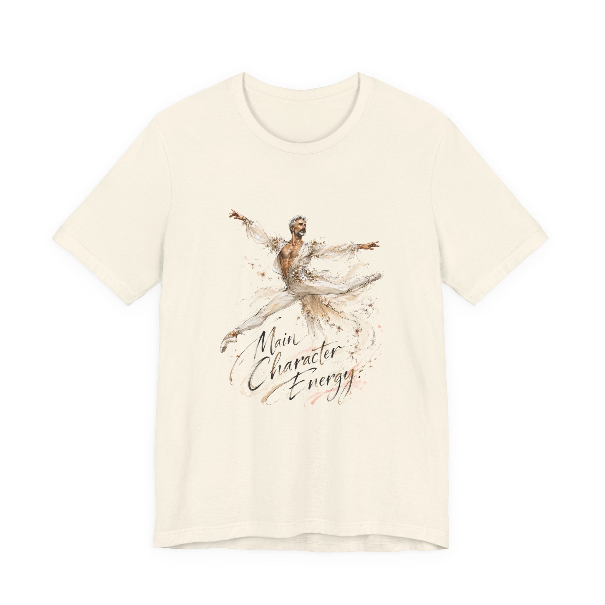 Main Character Energy Tee — Ballet Dancer Graphic T‑Shirt