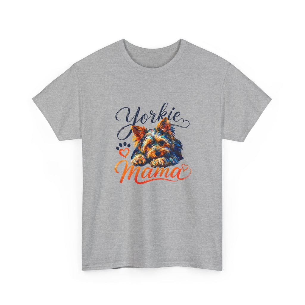 Yorkie Mama T-Shirt – Cute Yorkshire Terrier Mom Tee