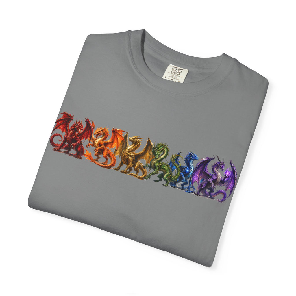 Rainbow Dragon Lineup T-Shirt