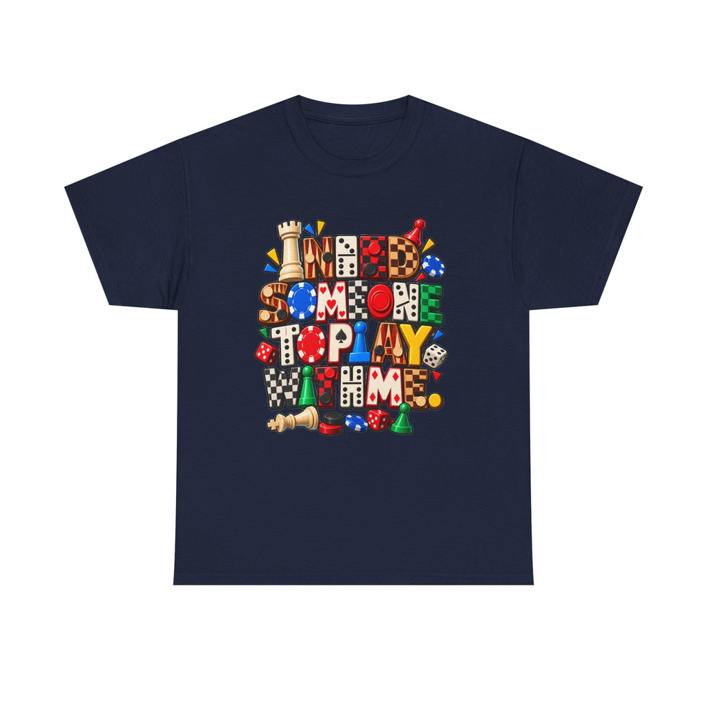 Board Game Lover T‑Shirt — Need More Time to Play 'Em Graphic Tee