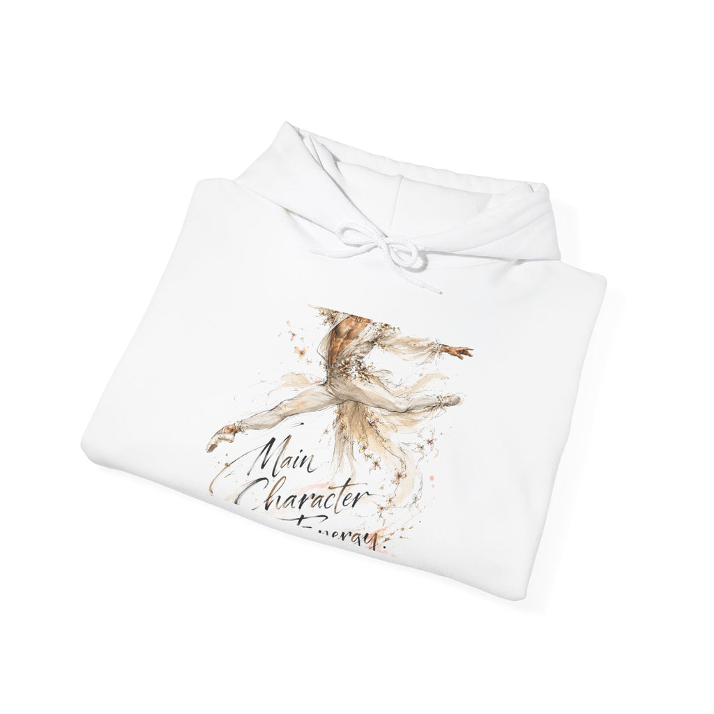 Christmas Angel Hoodie — Watercolor Angel "Merry Christmas" Holiday Sweatshirt